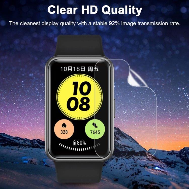 Hydrogeelillä varustettu näytönsuoja mallille Huawei Watch GT/Fit/Fit 2