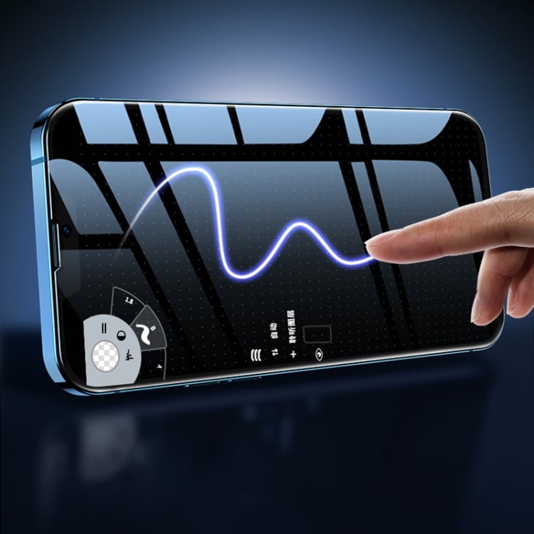 Erittäin ohut näytönsuoja karkaistua lasia mallille iPhone 13 Pro Max