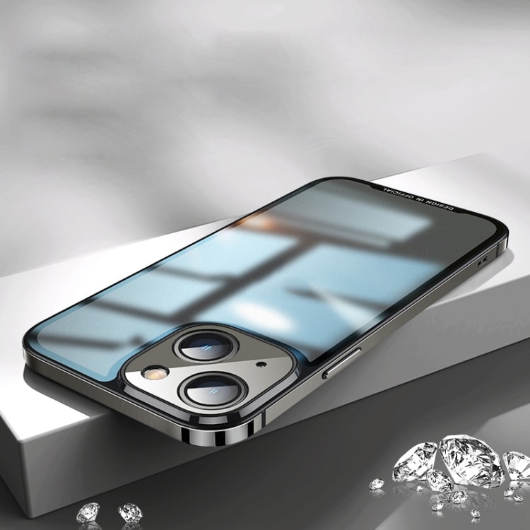 Frosted kuori lasia taakse mallille iPhone 13