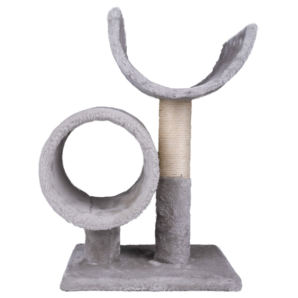 Raapimispylväs tunnelilla - kaikenkokoisille kissoille