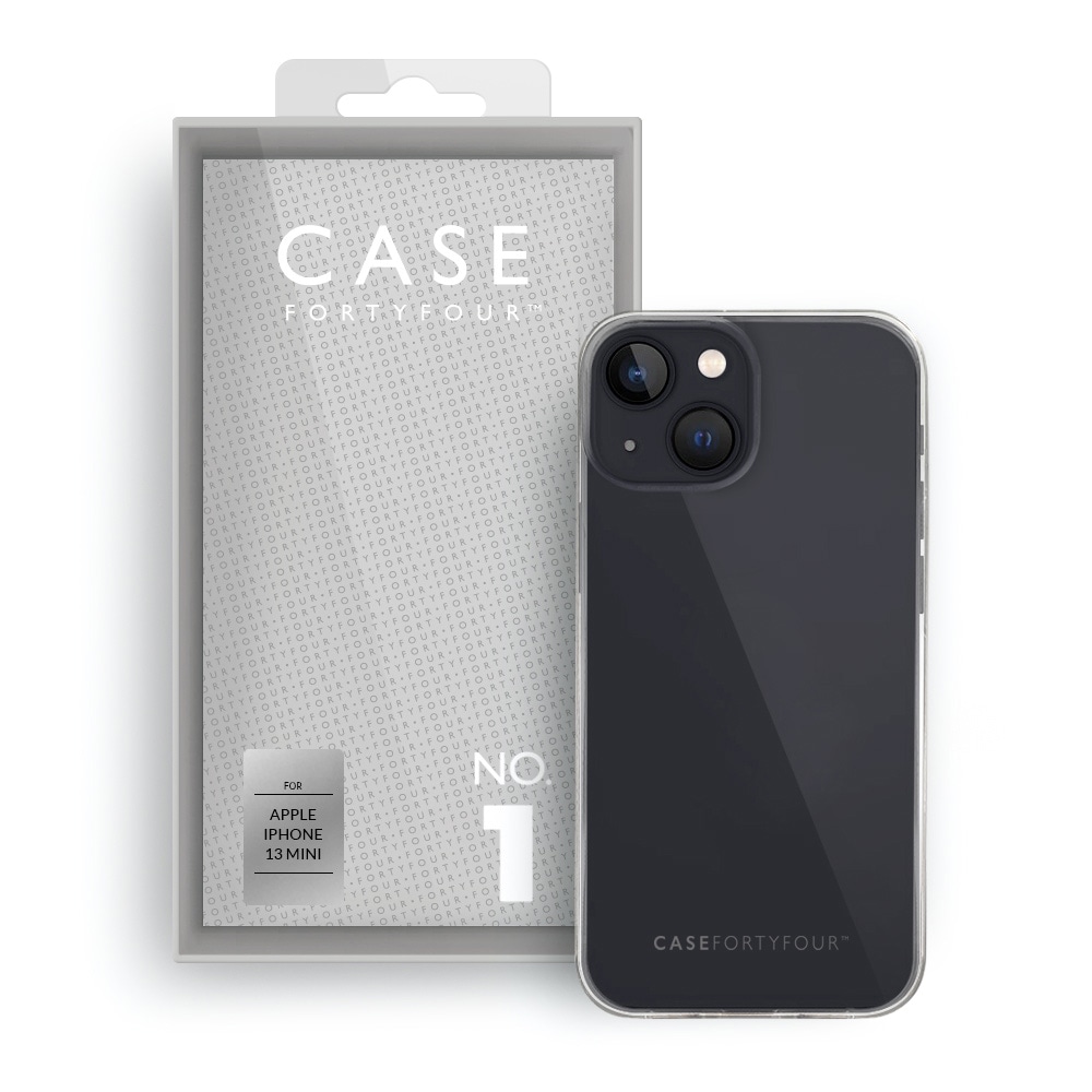 Case Fortyfour No.1 Case Apple iPhone 13 Mini Kirkas