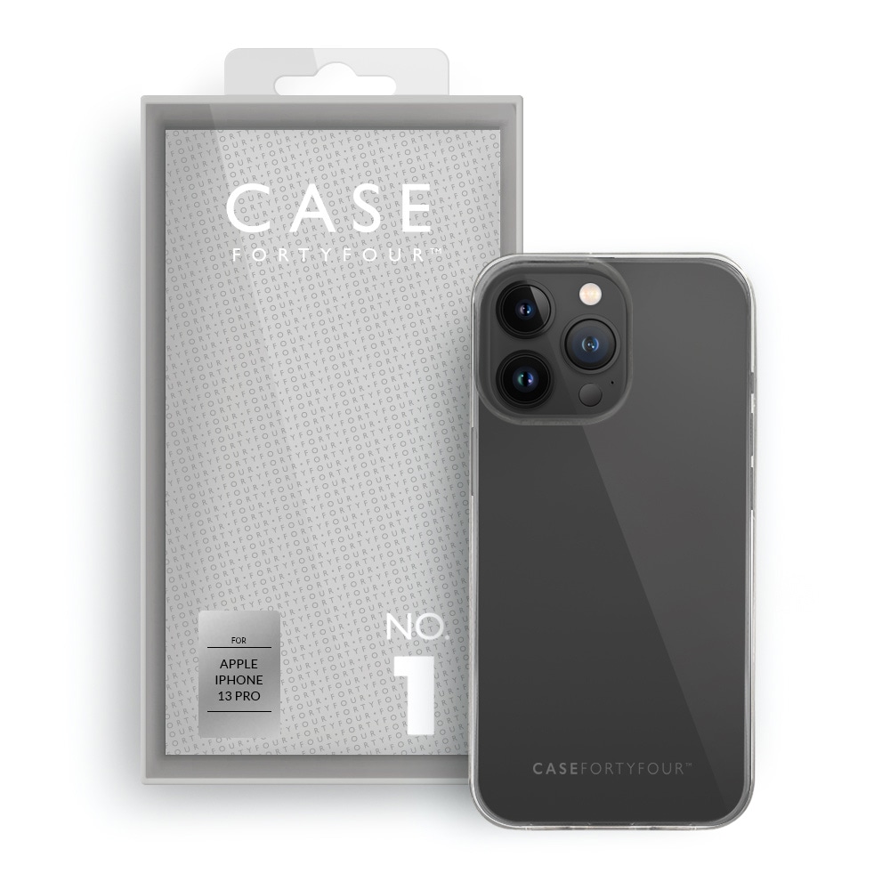 Case Fortyfour No.1 Case Apple iPhone 13 Pro Kirkas