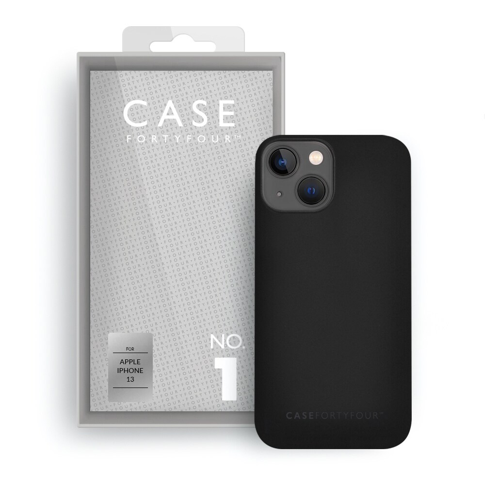 Case Fortyfour No.1 Case Apple iPhone 13 Musta