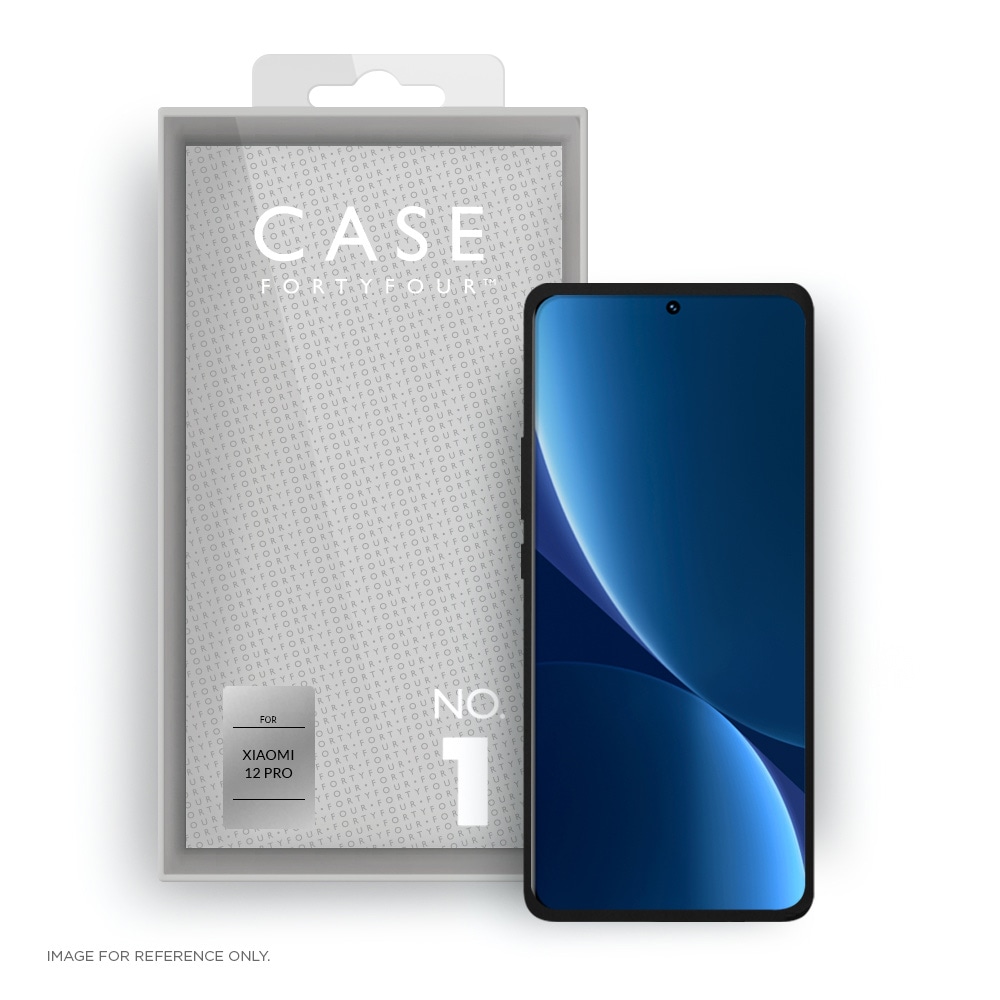 Case Fortyfour No.1 Case Xiaomi 12 Pro Musta