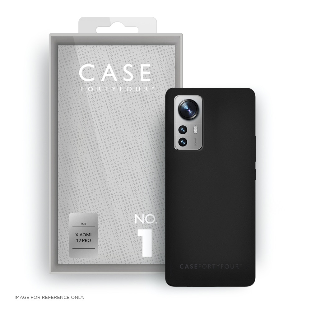Case Fortyfour No.1 Case Xiaomi 12 Pro Musta