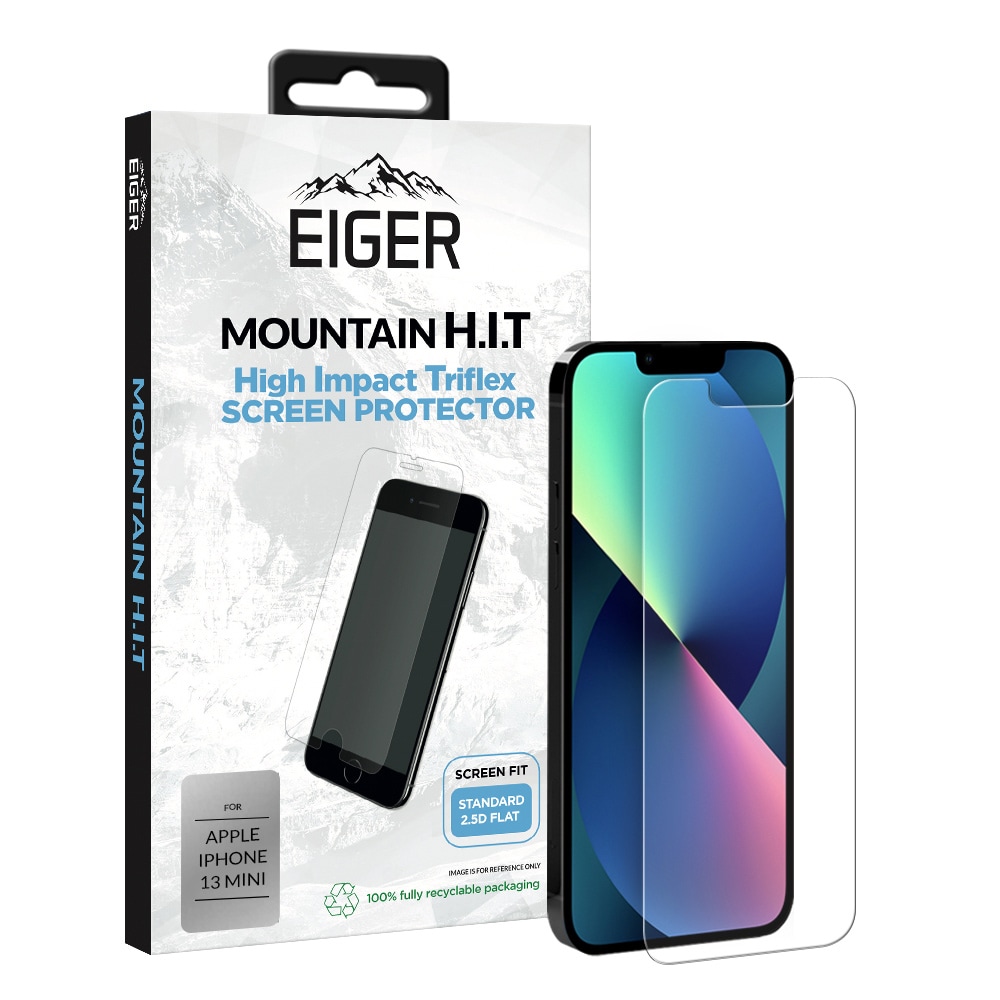 Eiger Mountain H.I.T Screen Protector Apple iPhone 13 Mini Kirkas