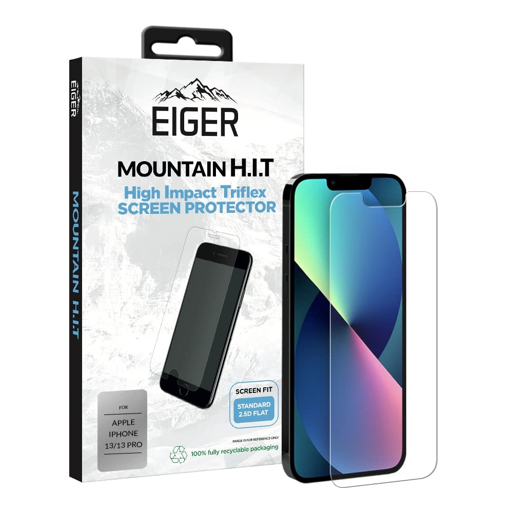 Eiger Mountain H.I.T Screen Protector Apple iPhone 13 / 13 Pro Kirkas