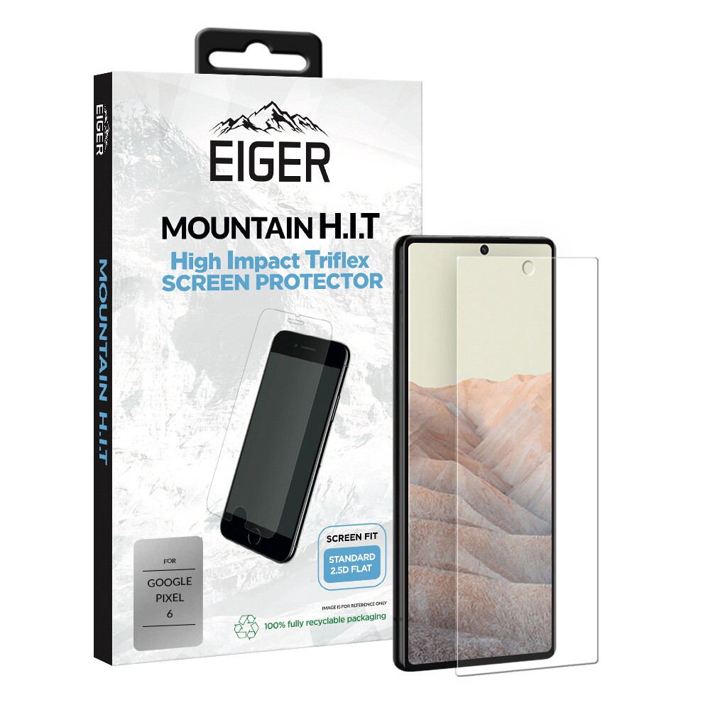Eiger Mountain H.I.T Screen Protector Google Pixel 6 Kirkas