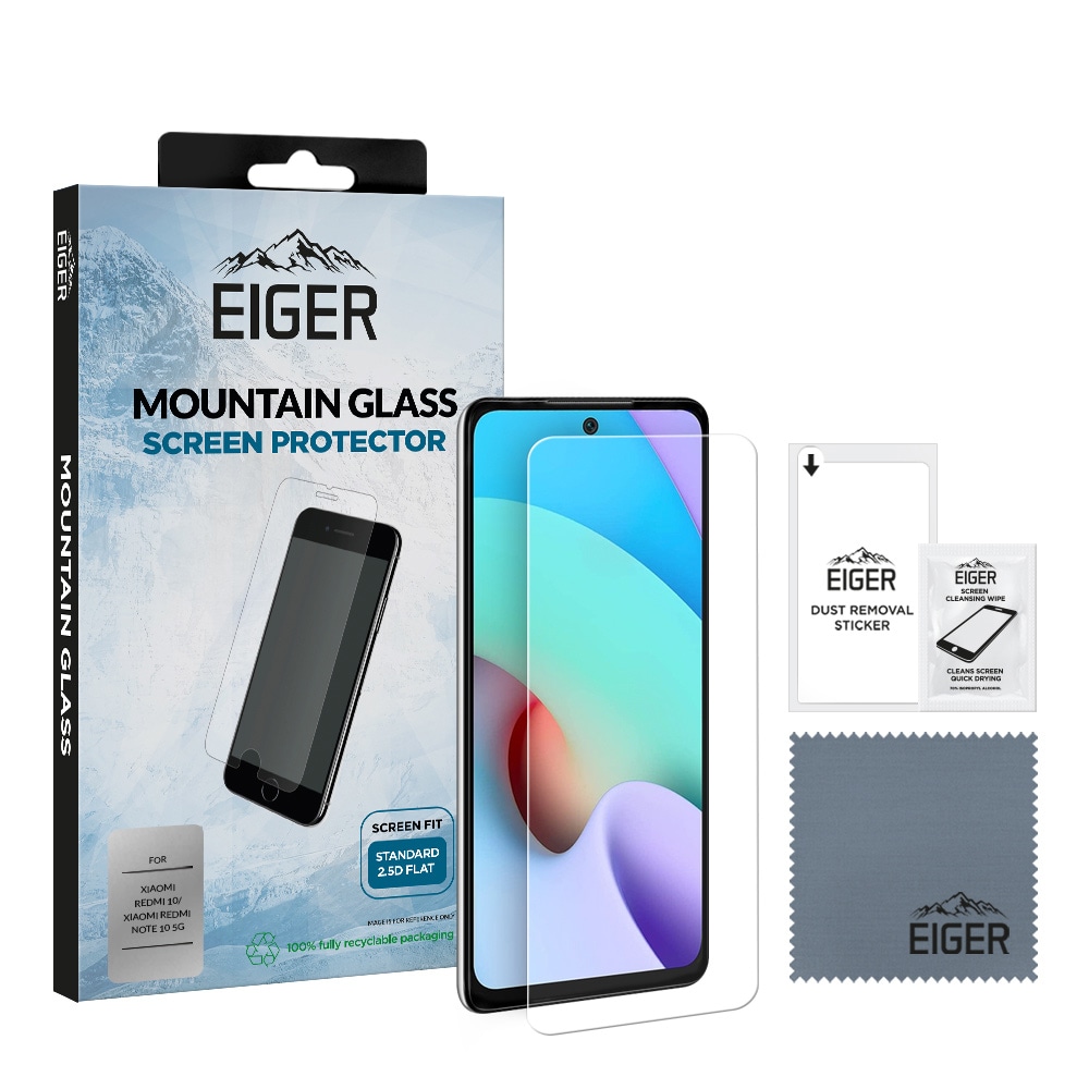 Eiger Mountain Glass 2.5D Screen Protector Xiaomi Redmi 10/Note 10 5G