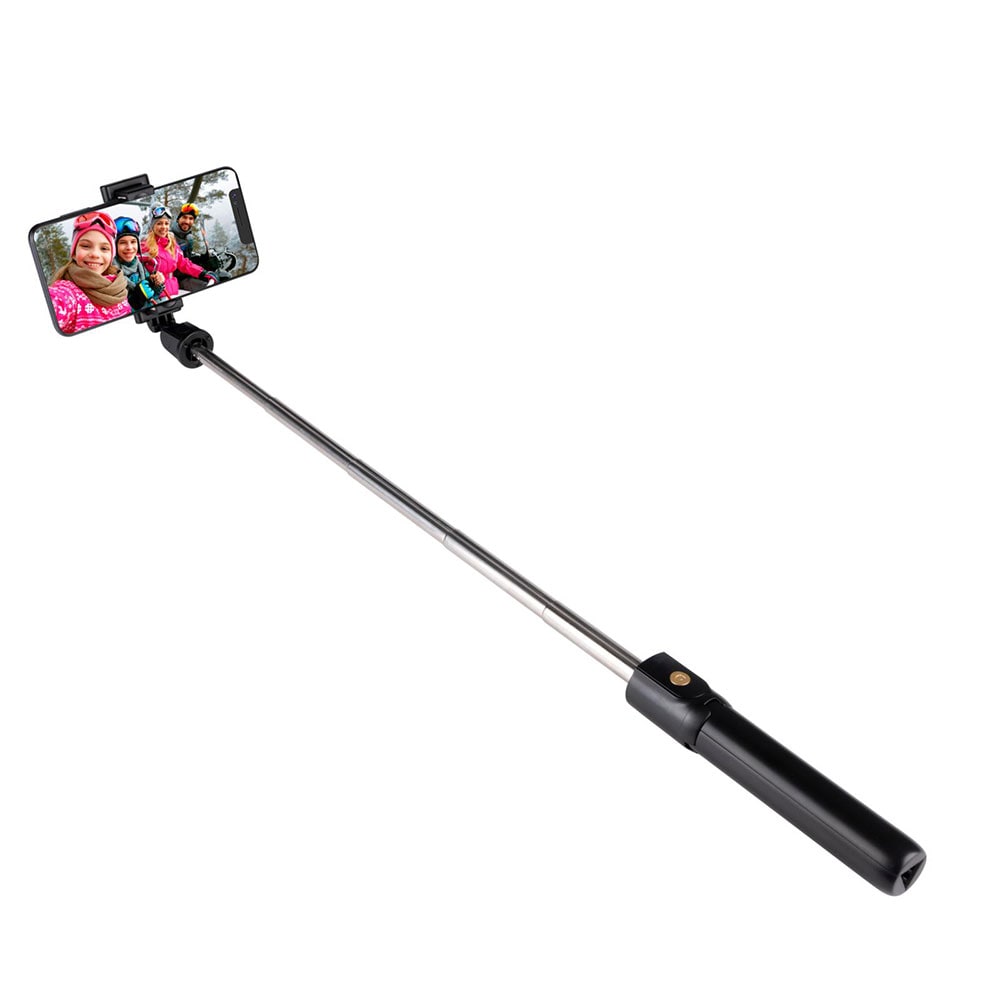 Grundig selfie-keppi jalustalla ja Bluetoothilla