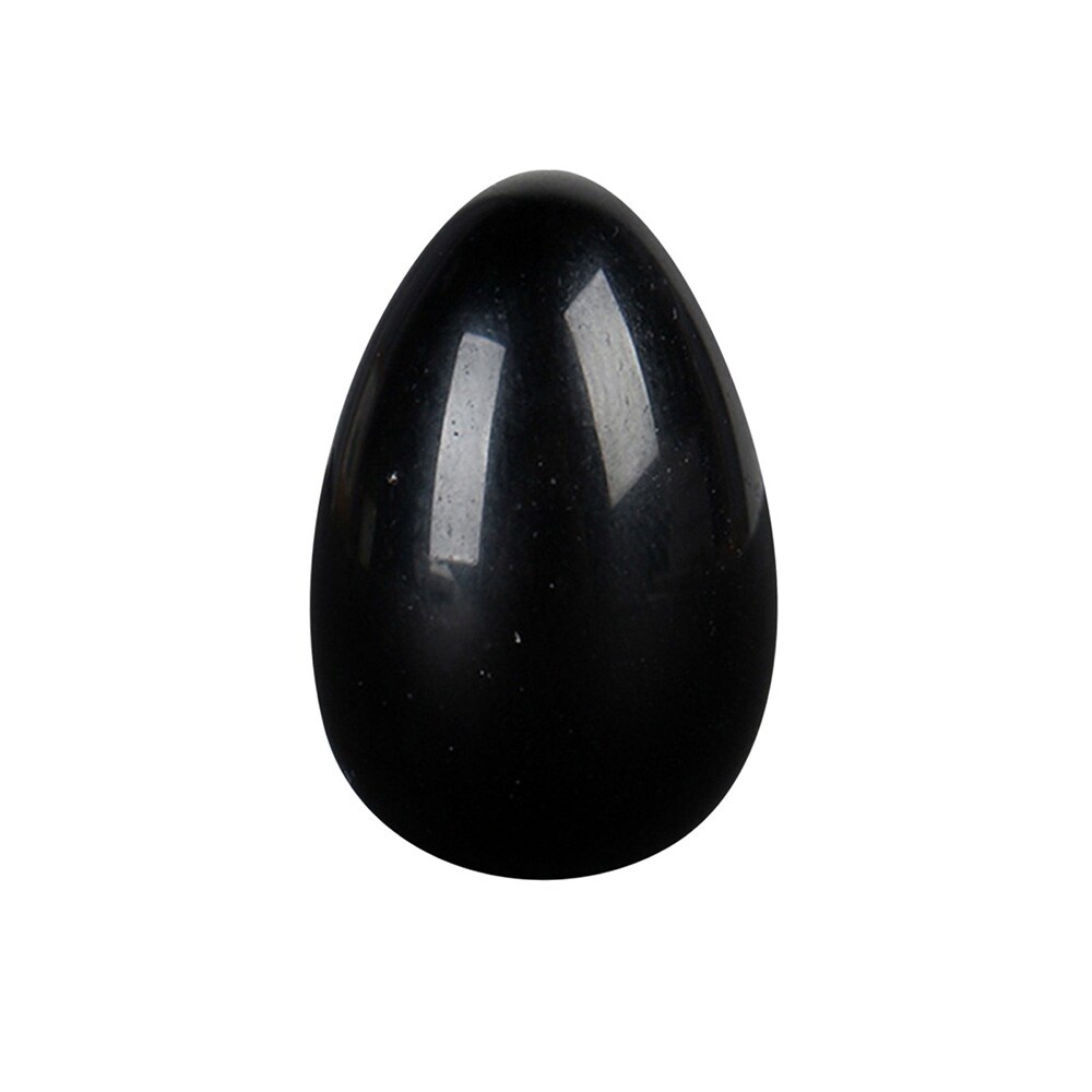 Yoni-muna mustaa obsidiaania 3x2cm