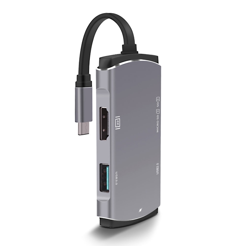 USB Keskitin - USB tyyppi C - HDMI