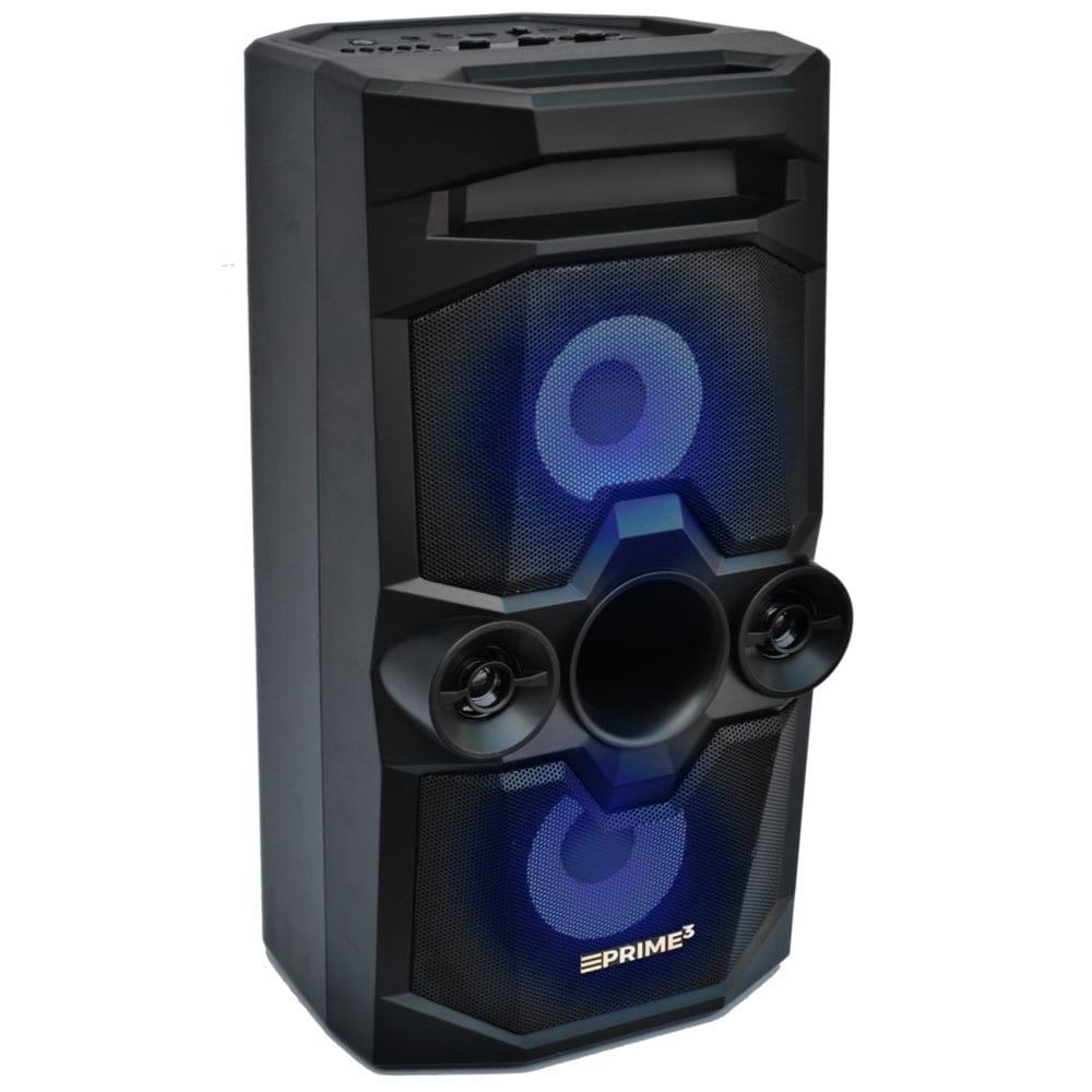 Prime3 partykaiutin Bluetoothilla ja karaokella - Onyx