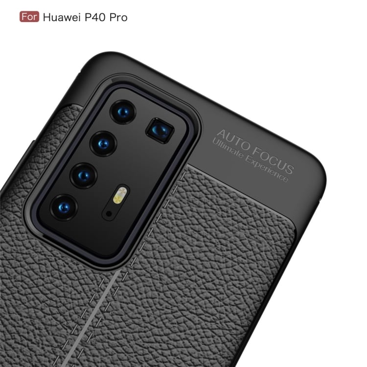 TPU-kuori Huawei P40 Pro - Musta