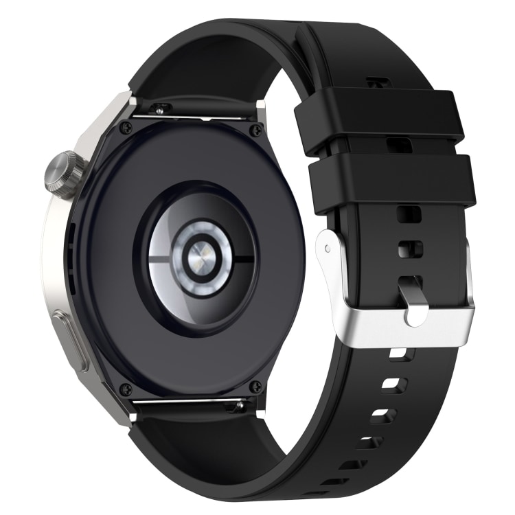 Silikoniranneke Huawei Watch GT 3 Pro 46mm - Musta