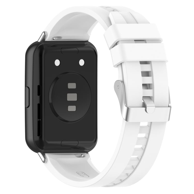 Silikoniranneke Huawei Watch Fit 2 - Valkoinen