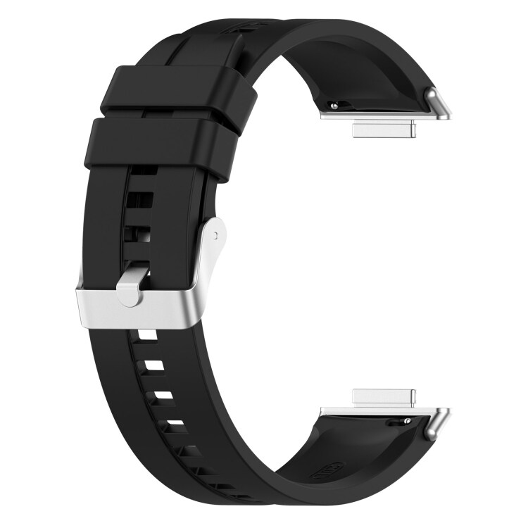 Silikoniranneke Huawei Watch Fit 2 - Musta