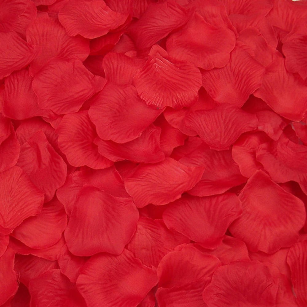 500 kpl kankaista ruusun terälehteä - Bed Of Roses