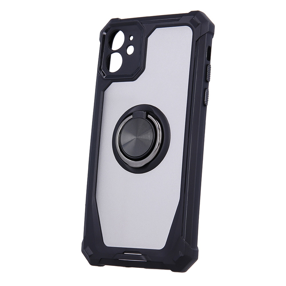 Defender Grip kuori mallille iPhone 12 6,1" - Musta