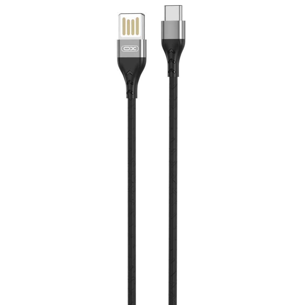 XO USB - USB-C 2.4A 1,0m - Harmaa