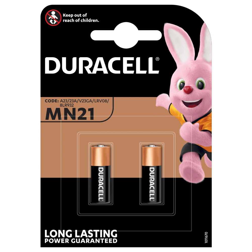 Duracell MN21-paristo 2-pakkaus