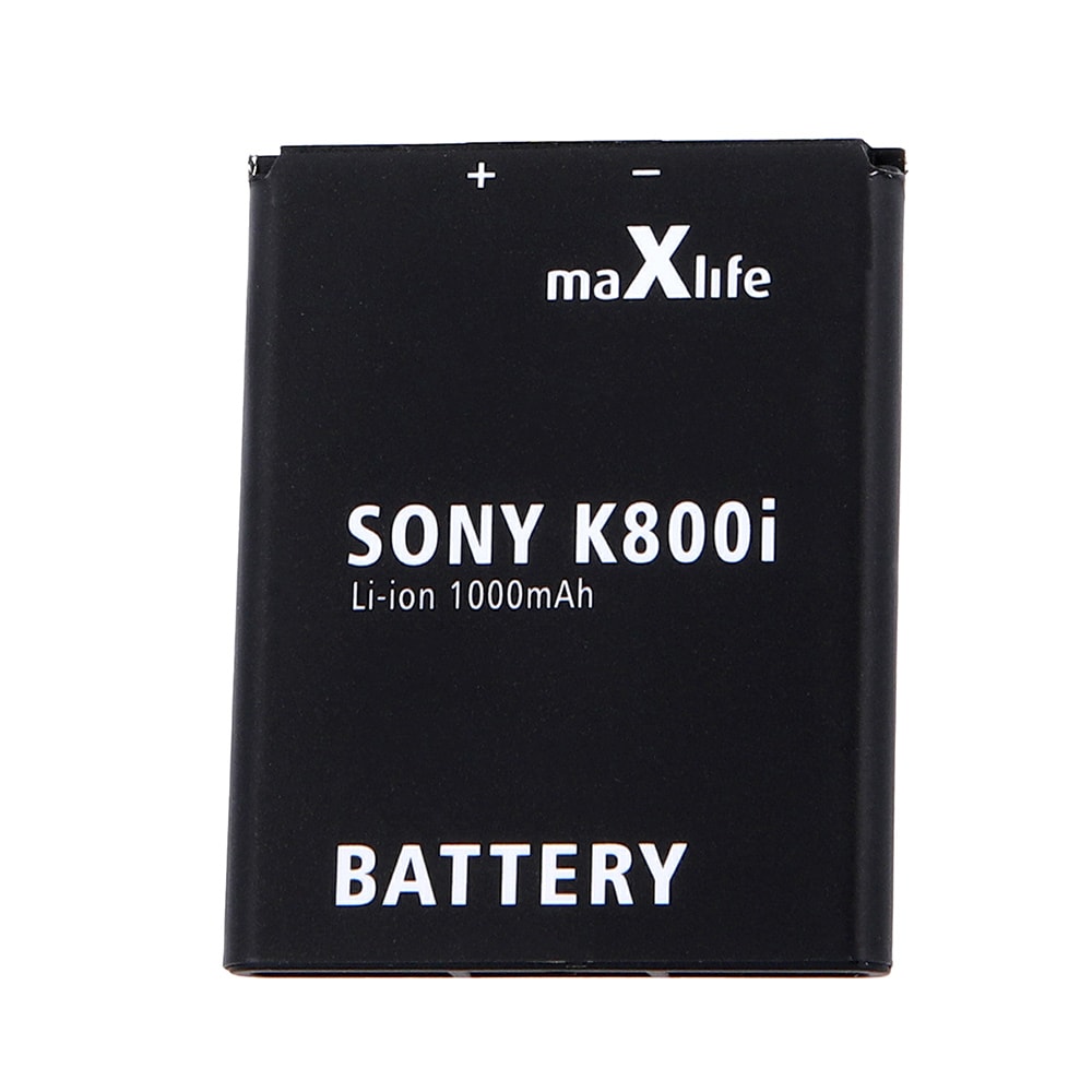 Maxlife akku Sony Ericsson K530i / K550i / K800i / BST-33 1000mAh
