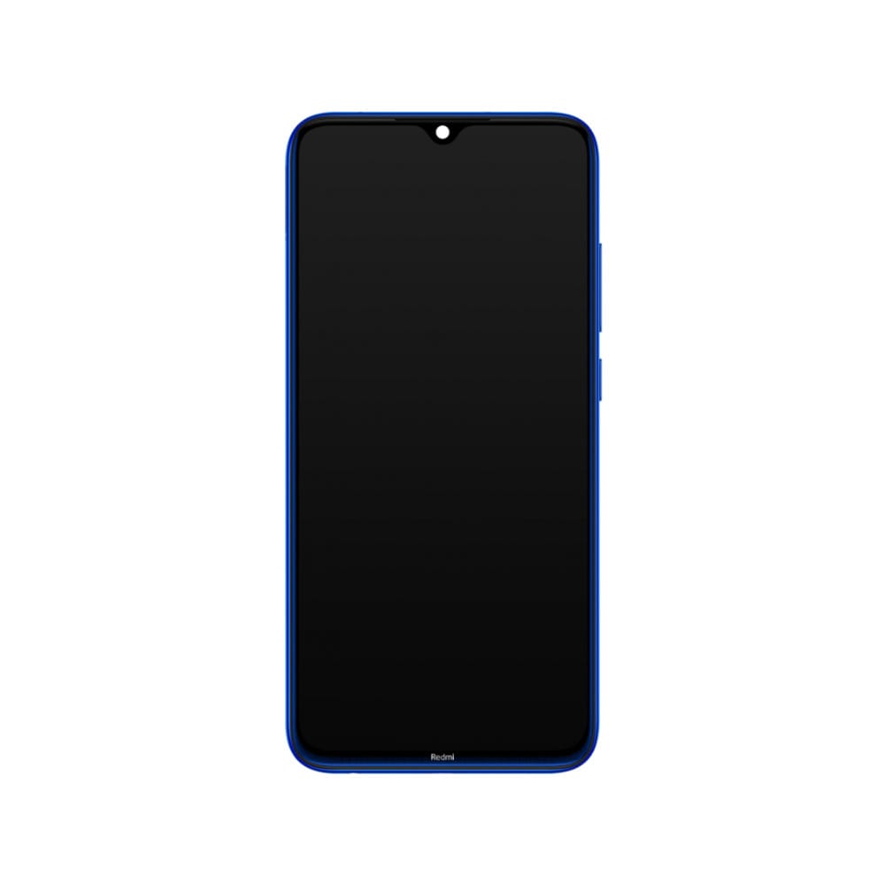 LCD-näyttö + kosketuspaneeli Xiaomi Redmi Note 8 - Sininen kehys