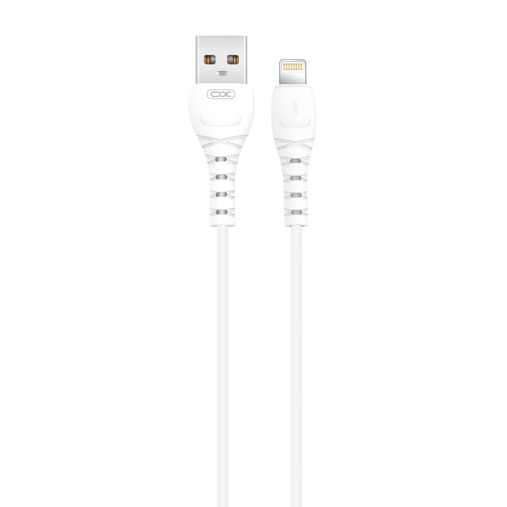 XO USB - iPhone Lightning 1,0m 3A - Valkoinen