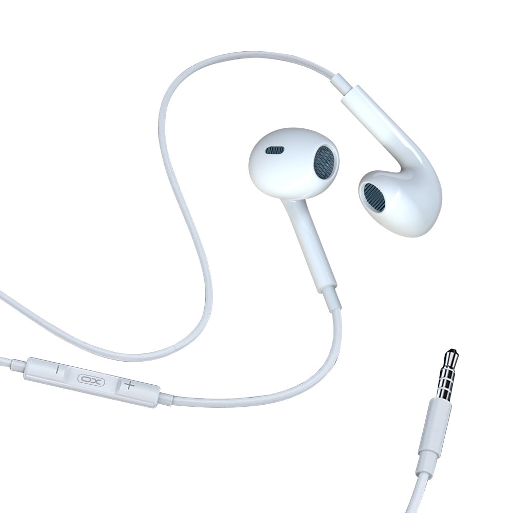 XO In-ear kuulokkeet, joissa AUX - Valkoinen