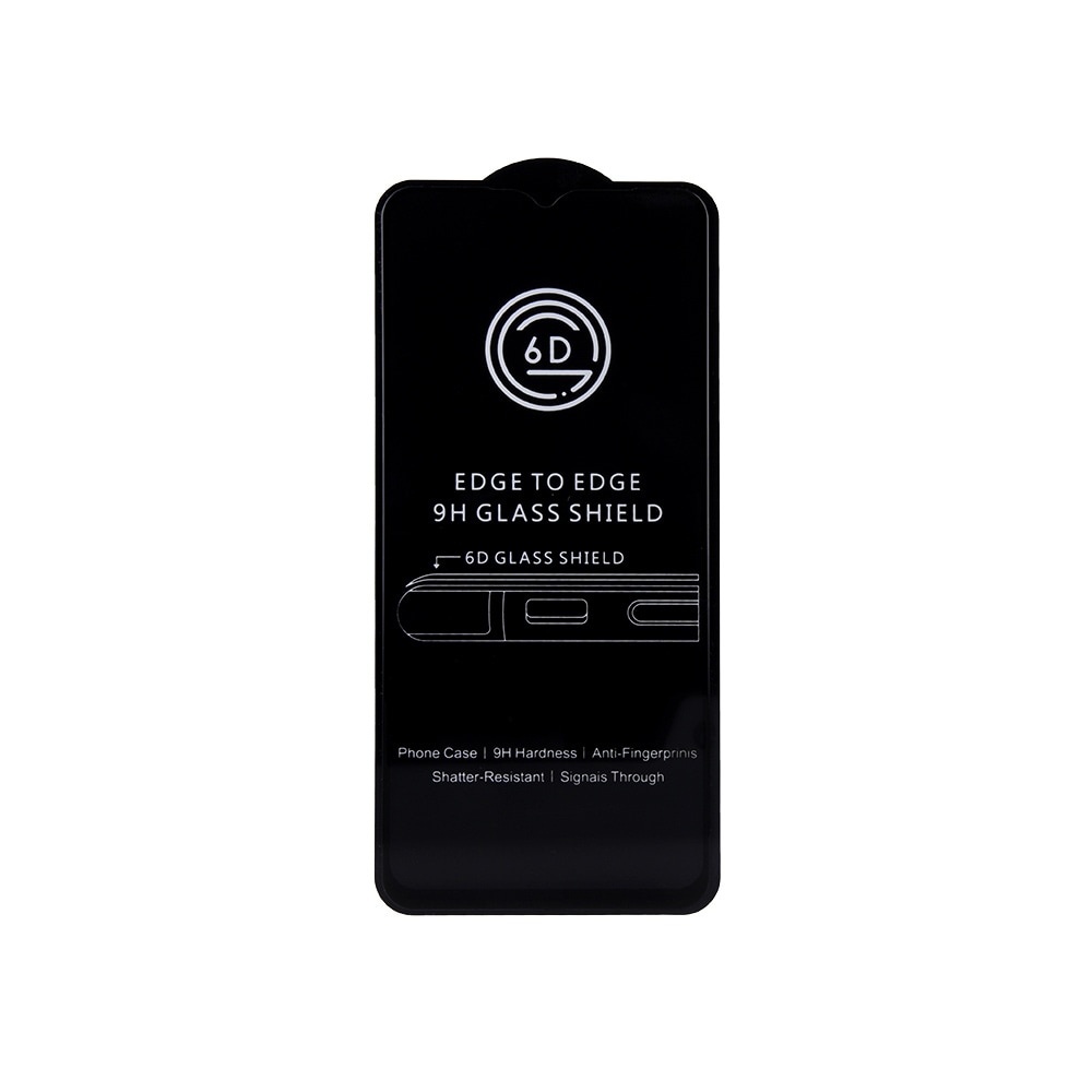 Karkaistu näytönsuoja 6D mustalla kehyksellä - iPhone 14 Pro Max