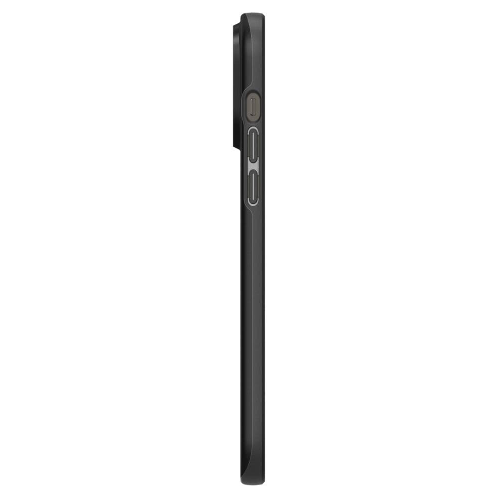 Spigen Thin Fit Takakansi iPhone 14 Pro Max  - Musta