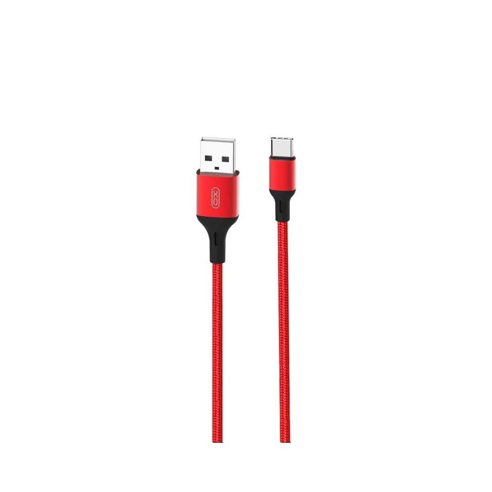 XO USB-kaapeli 2,4A USB - USB Tyyppi-C 2m - Punainen