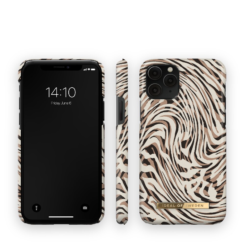 IDEAL OF SWEDEN Matkapuhelimen kansi Hypnotic Zebra mallille iPhone 11 Pro/XS/X