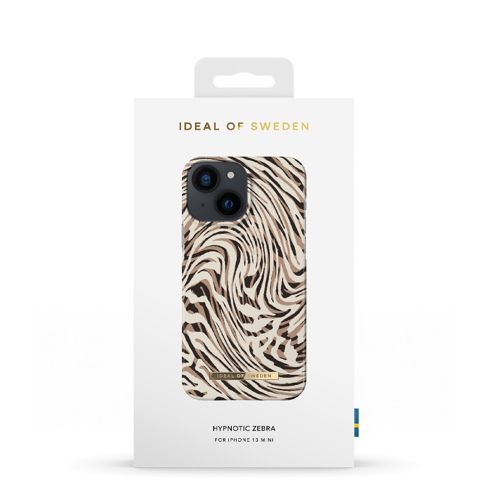 IDEAL OF SWEDEN Matkapuhelimen kansi Hypnotic Zebra mallille iPhone 13 mini