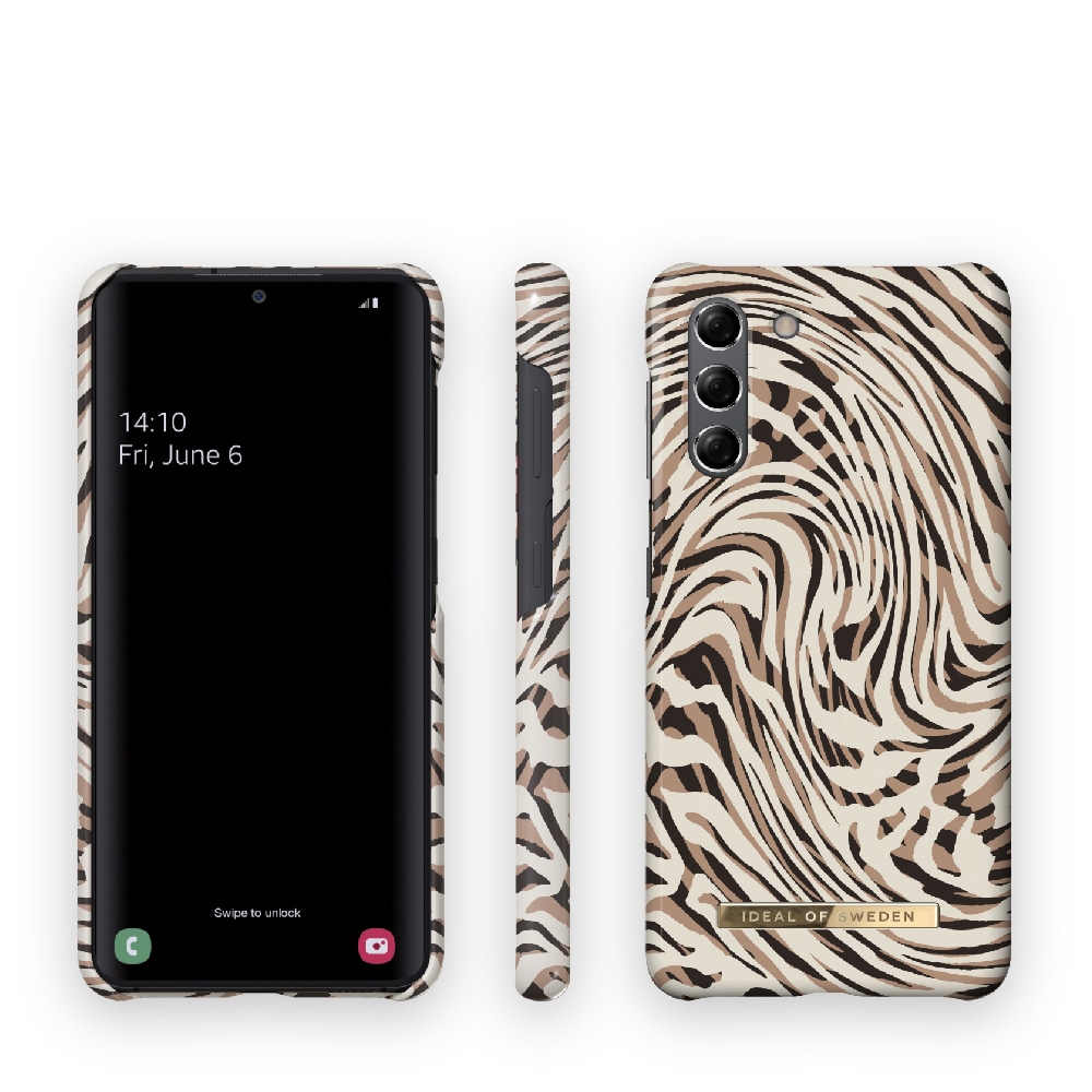IDEAL OF SWEDEN Matkapuhelimen kansi Hypnotic Zebra mallille Samsung Galaxy S21