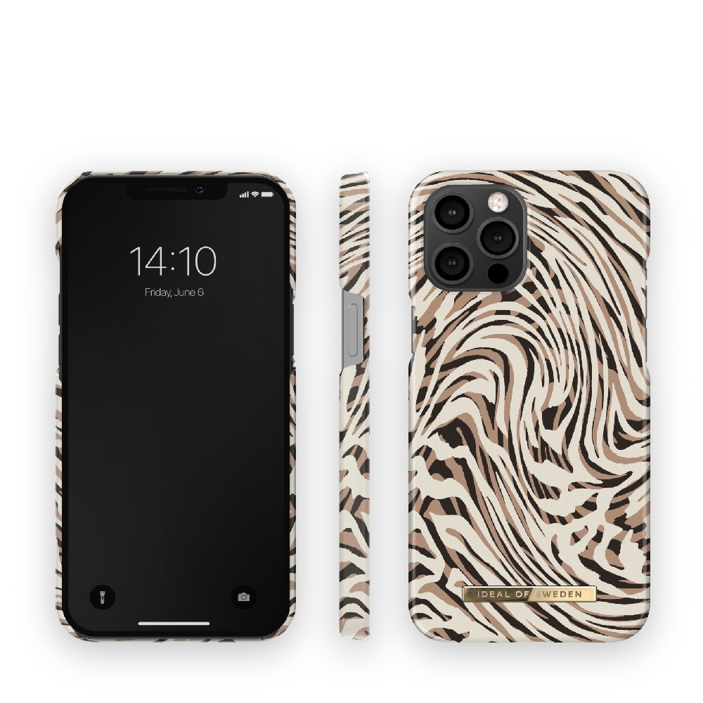 IDEAL OF SWEDEN Matkapuhelimen kansi Hypnotic Zebra mallille iPhone 12 Pro Max