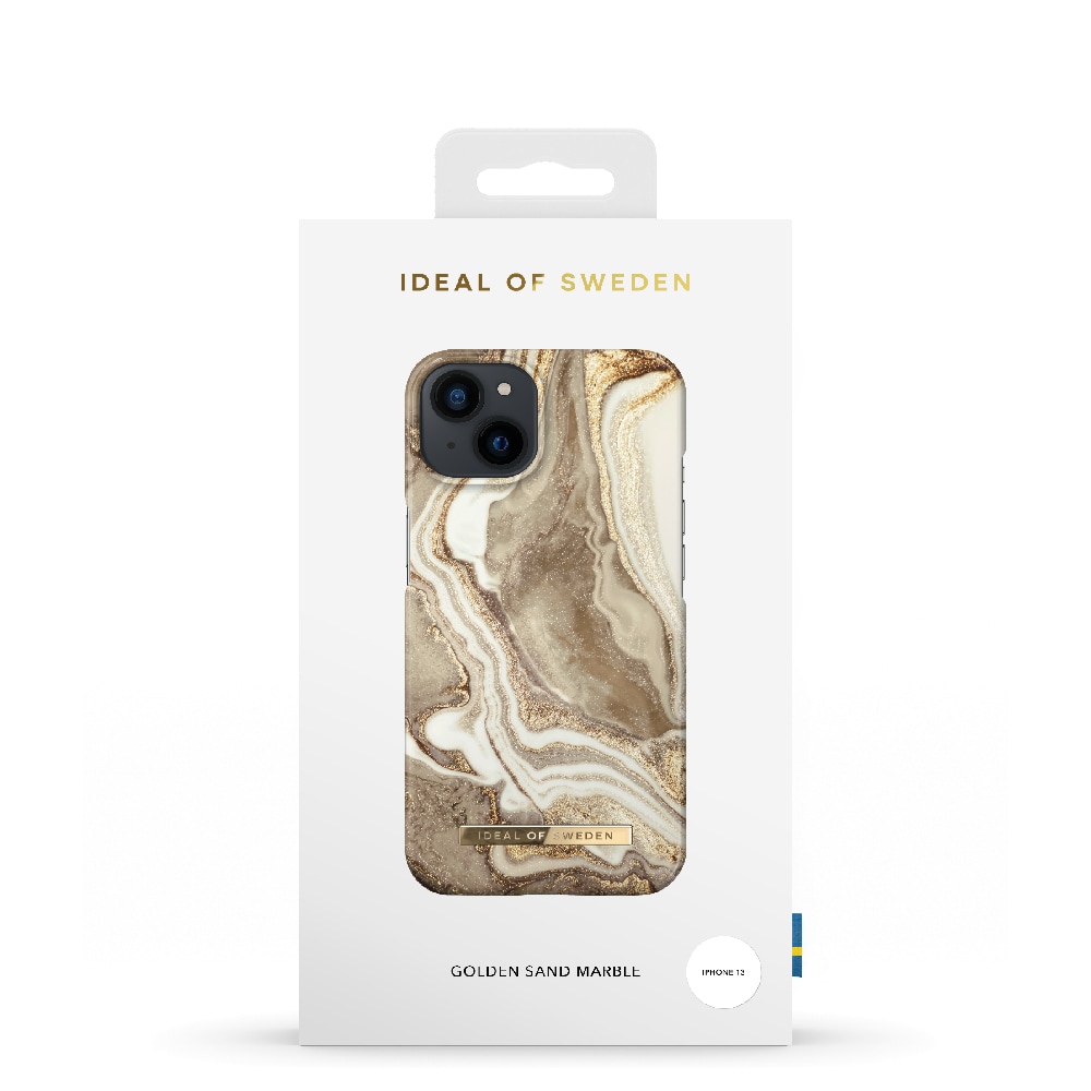 IDEAL OF SWEDEN Matkapuhelimen kansi Golden Twilight Marble mallille iPhone 13