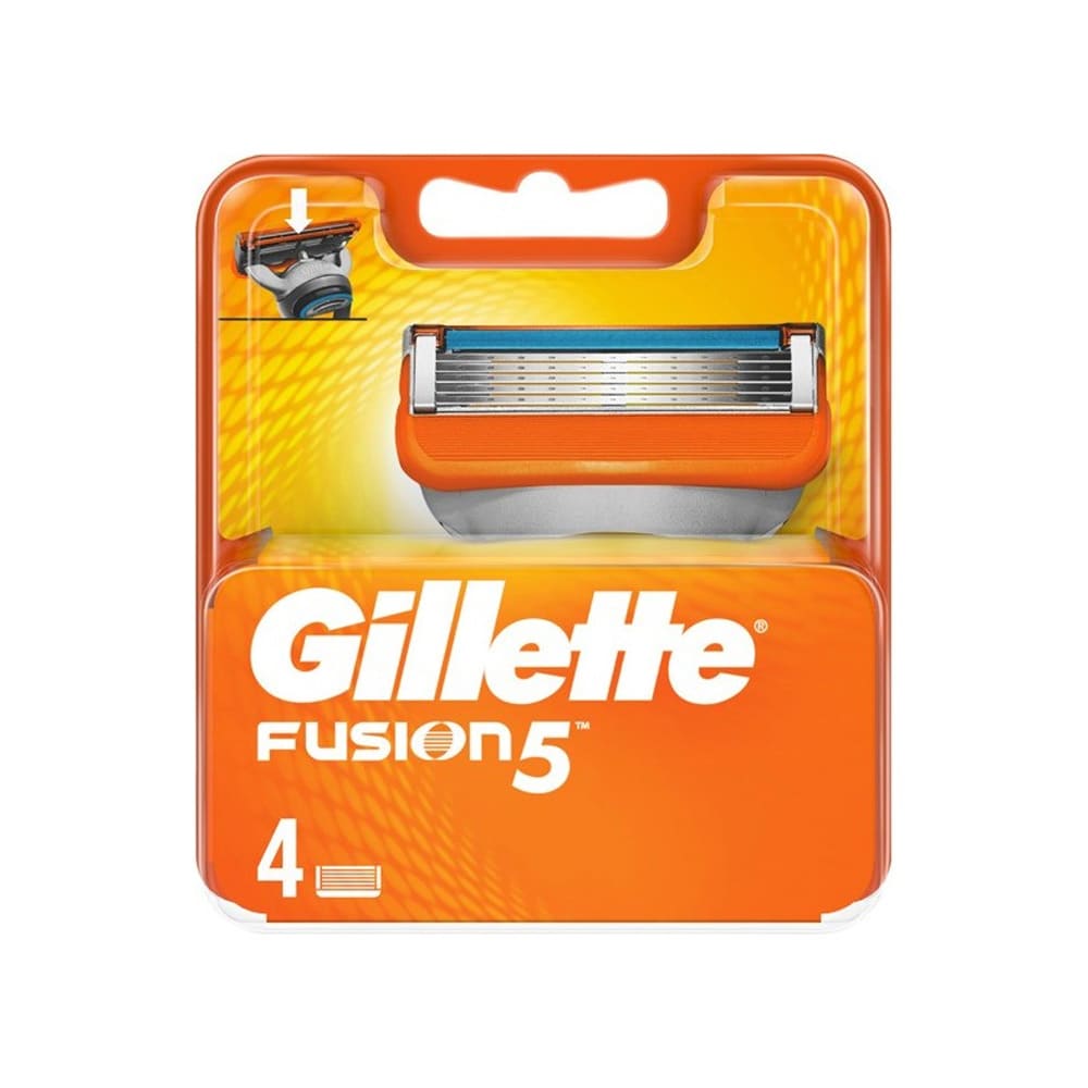 Gillette Fusion5 Partaterät 4-Pakkaus