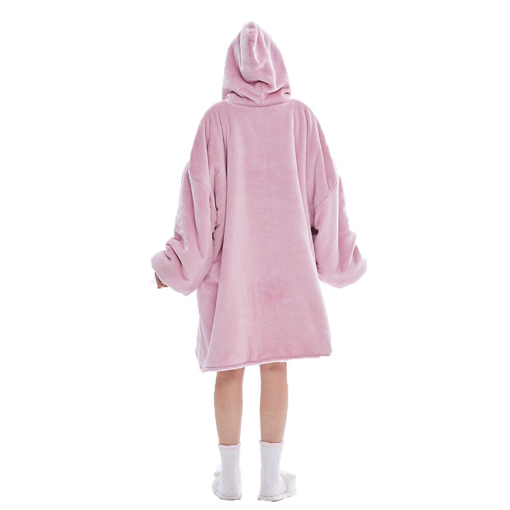 Oversized hoodie - Pinkki