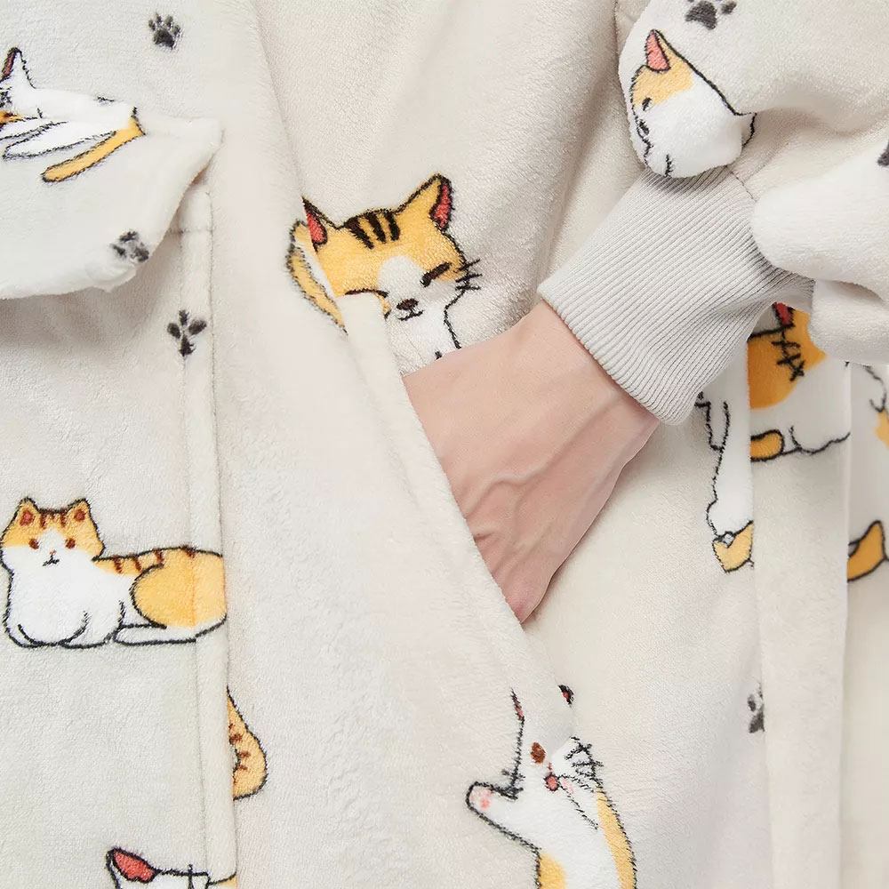 Oversized hoodie - Kissat 96cm