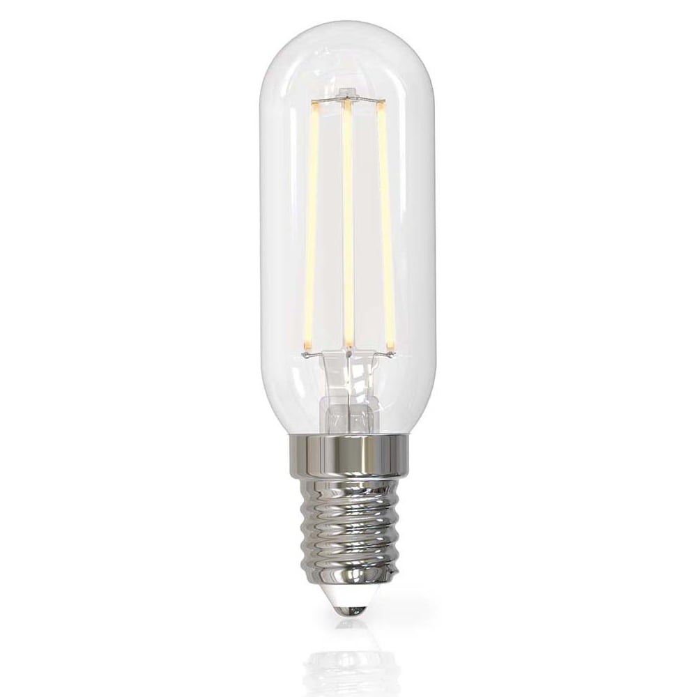 Nedis Kirkas LED-lamppu Lämmin valkoinen E14, T25, 4W, 470lm, 2700K