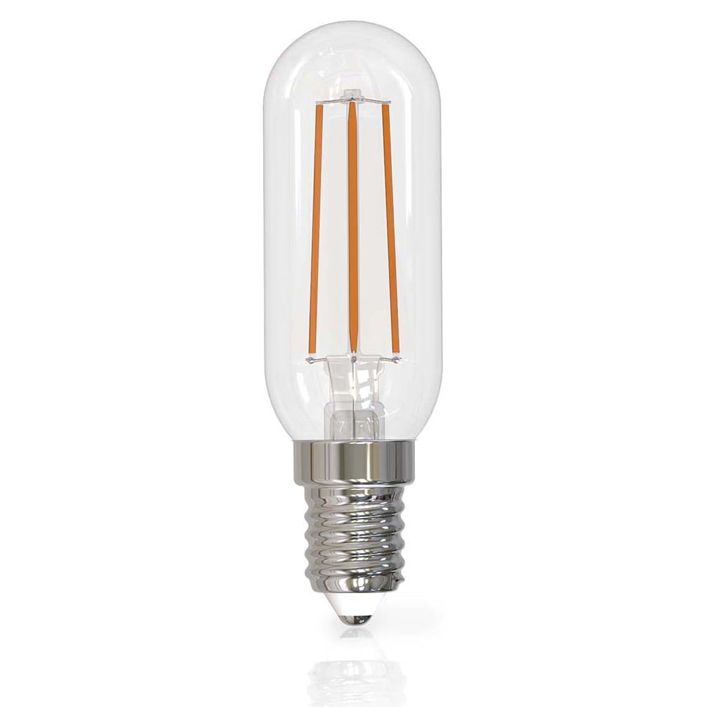 Nedis Kirkas LED-lamppu Lämmin valkoinen E14, T25, 4W, 470lm, 2700K
