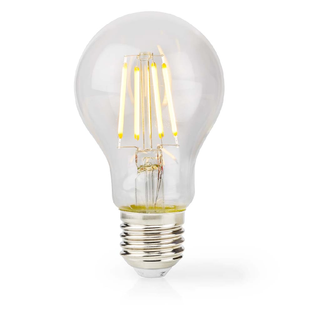 Nedis Kirkas LED-lamppu Lämmin valkoinen E27, A60, 4W, 470lm, 2700K