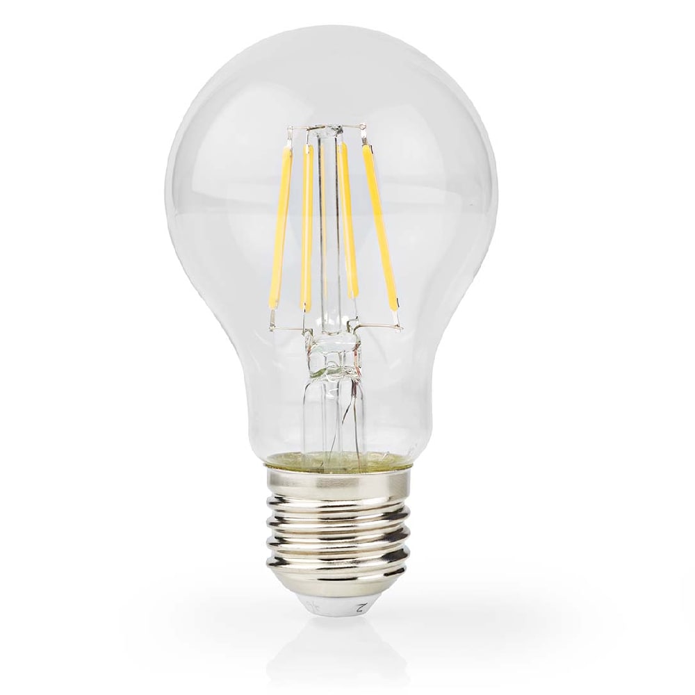 Nedis Kirkas LED-lamppu Lämmin valkoinen E27, A60, 12W, 1521lm, 2700K