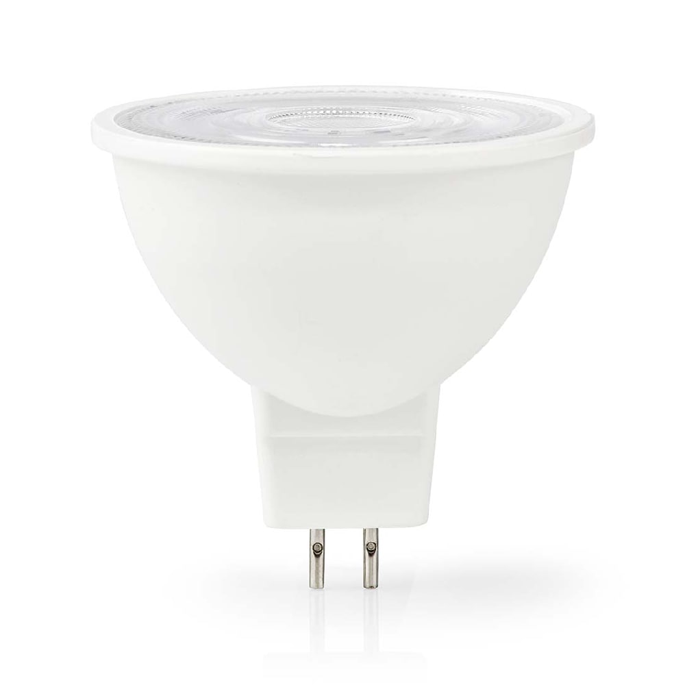 Nedis Kirkas LED-lamppu Lämmin valkoinen GU5.3, spot, 5.8W, 450lm, 2700K