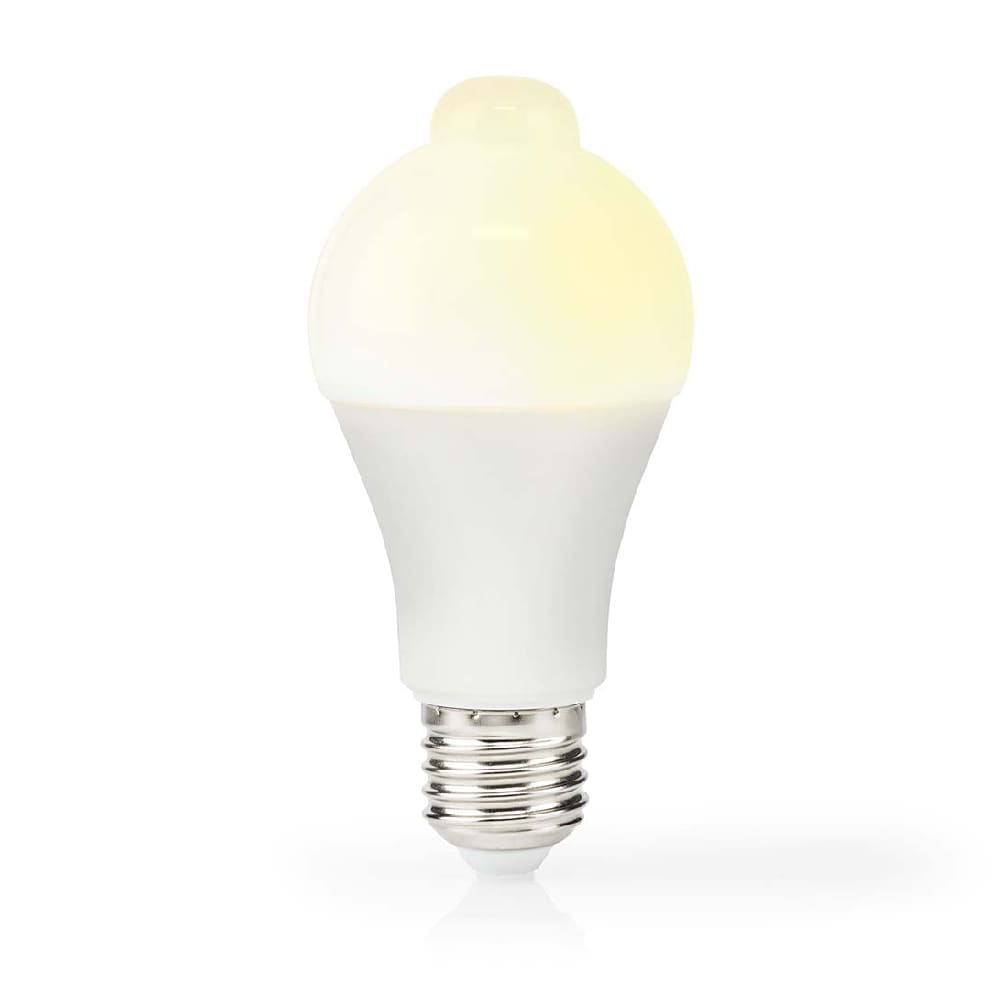 Nedis Himmeä LED-lamppu Valkoinen E27, A60, 8.5W, 806lm, 3000K