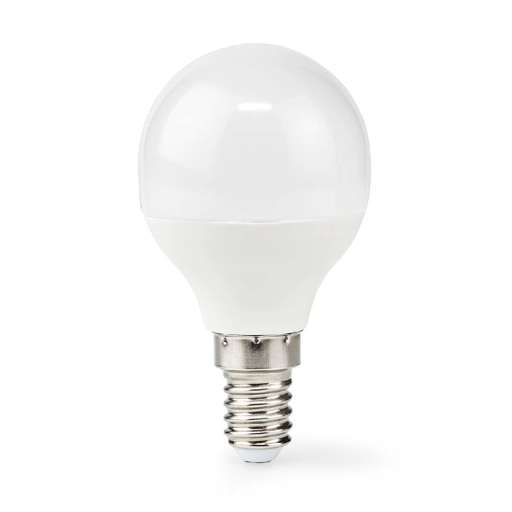 Nedis Himmeä LED-lamppu Lämmin valkoinen E14, G45, 4.9W, 470lm, 2700K
