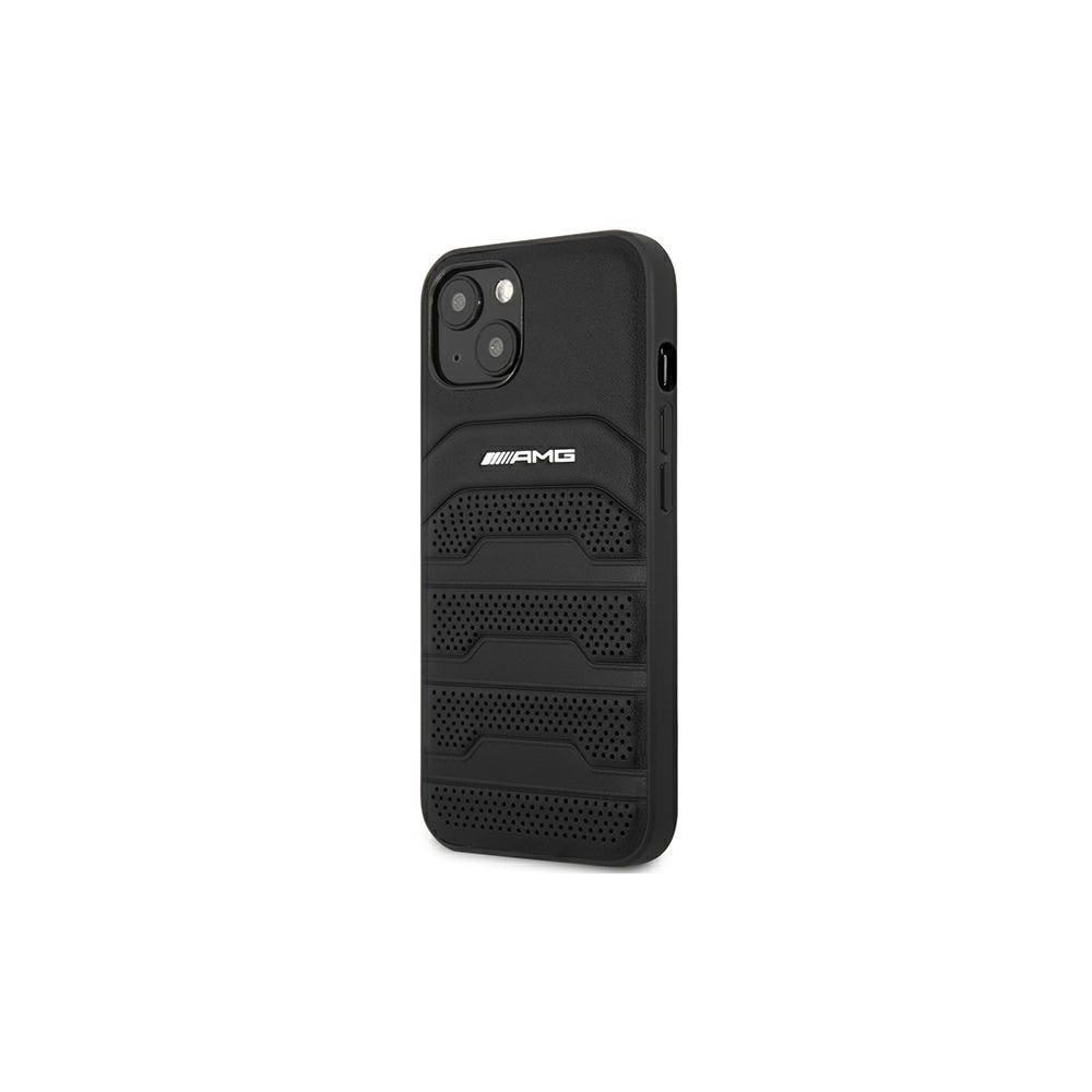 AMG Nahkainen kuori iPhone 14 Pro Max - Musta