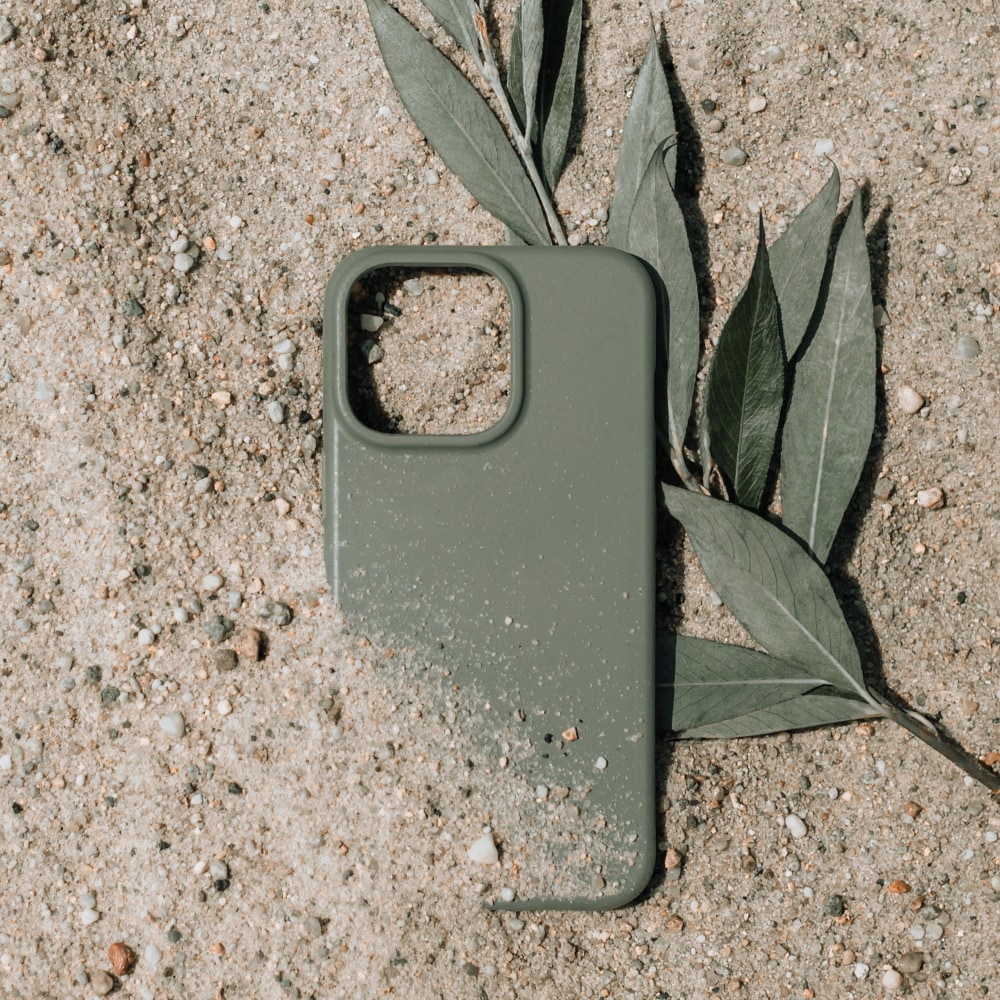 Bioio ympäristöystävällinen Takakuori iPhone 14 Pro Max -Vihreä