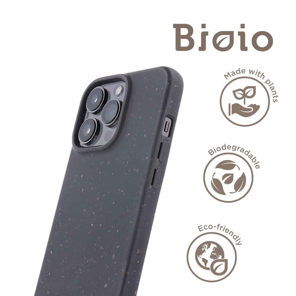 Bioio Ympäristöystävällinen Takakuori iPhone 7 / 8 / SE 2020 / SE 2022 - Musta